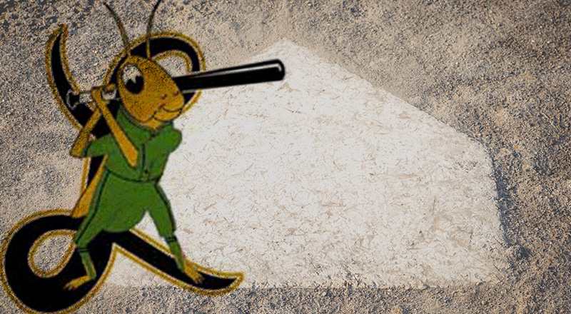 lubbock crickets baseball hat